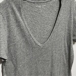 Everlane Gray Short Sleeve Tee